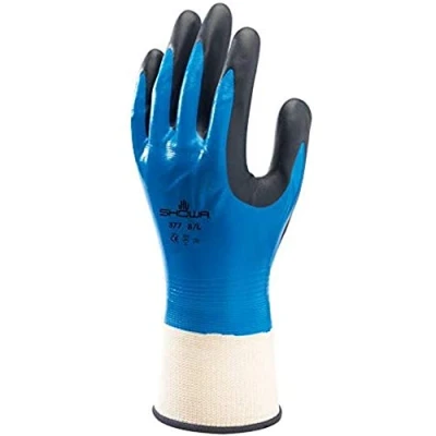 Abbildung von Eurosell Profi Handschuhe Montagehandschuhe ölfest ölbeständig Arbeitshandschuhe öl Feste Arbeit Handschuh (9)