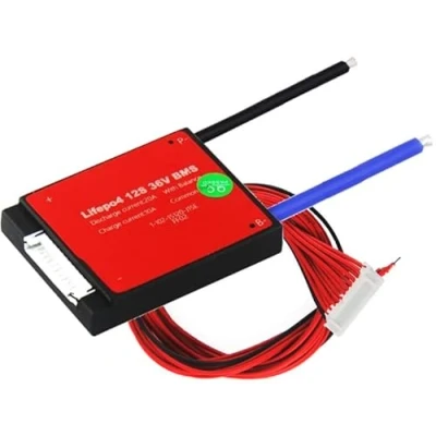 Abbildung von TECNOIOT 1 STÜCKE 12 S 36 V 20 A LiFePO4 Lithium Batterie Schutzplatine BMS PCB Board mit Balance