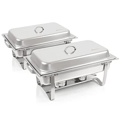 Abbildung von Mahlzeit Speisenwärmer Chafing dish Profi Set &quot;Toulouse&quot;, 15 teilig