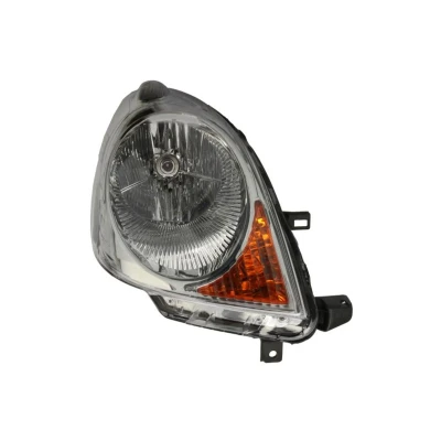 Abbildung von VALEO 043322 Scheinwerfer rechts H4, W5W, P21W Halogen orange mit Abblendlicht, Fernlicht für Rechtsverkehr ORIGINAL TEIL Stellmotor LWR