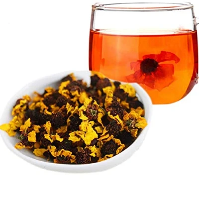 Abbildung von 100g (0.22LB) Tee Chrysantheme Kunlun Schnee Gänseblümchen duftender Kräutertee Blumen Botanischer Krauttee Grüner Roher Blumentee Gesundheit chinesischer