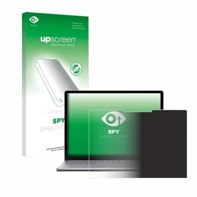 Abbildung von upscreen Anti Spy Blickschutzfolie für Microsoft Surface Laptop 6 15&quot; Privacy Screen Displayschutz Folie [Sichtschutz, Blaulichtfilter]