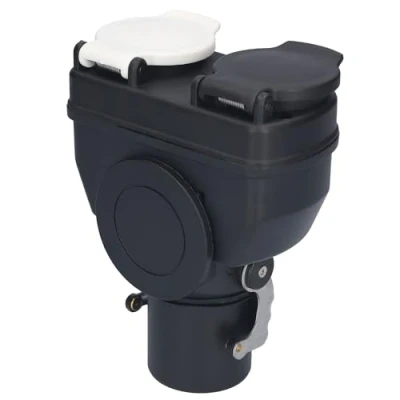 Abbildung von SAMETRUCK 24V LKW Kurzadapter 15pol auf 2X 7pol Stecker Steckdose Adapter Anhänger Trailer Auflieger