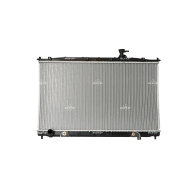 Abbildung von NRF 53943 Kühler, Motorkühlung Aluminium 772 435 16 Kühlrippen gelötet HYUNDAI: SANTA FE 2
