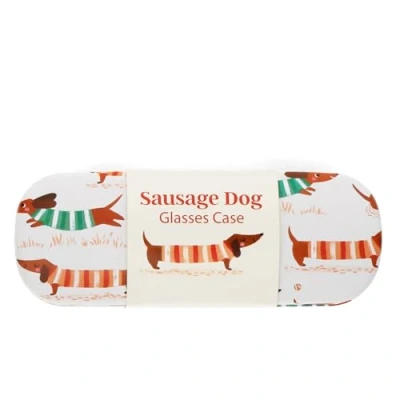 Abbildung von Rex London Brillenetui Sausage Dog Dackel, Hartschale, ca. 15 x 5,5 3,5 cm