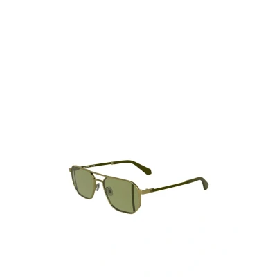 Abbildung von Calvin Klein Jeans Sonnenbrille, Größe: 56, Matte gold