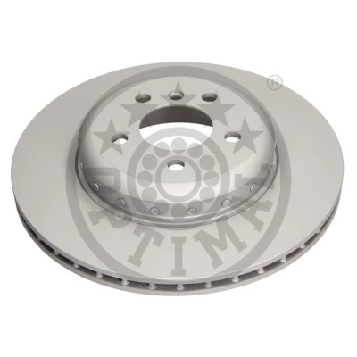 Abbildung von OPTIMAL BS 9360HC Bremsscheibe Hinterachse 345 24 5/6 Belüftet, Verbundbremsscheibe beschichtet hochgekohlt BMW: 5 Touring, Limousine, 7