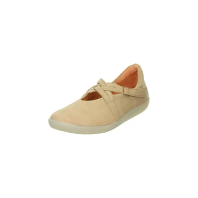 Abbildung von Think! Nature Riemchenballerina, Damen, Größe: 38, Iced coffee Schuhe