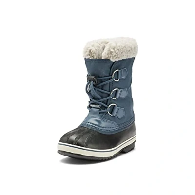 Abbildung von Sorel KIDS YOOT PAC NYLON WATERPROOF Schneestiefel für Unisex Baby, Blau (Uniform Blue x Black) Children, 25 EU