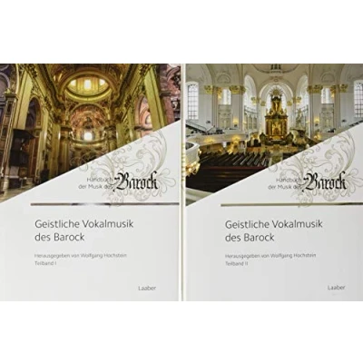 Abbildung von Geistliche Vokalmusik des Barock: In 2 Bänden: Teilbände (Handbuch der Musik 8 Bänden)