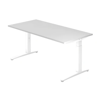 Abbildung von Hammerbacher Schreibtisch XB16 Weiß/Weiß