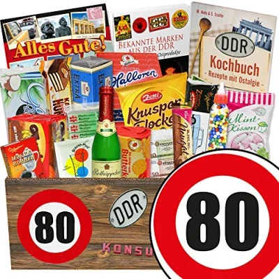 Abbildung von Ossi Paket/Süßigkeiten Box/Geburtstag 80 / Geburtstag Mama