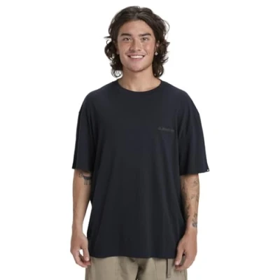Abbildung von Quiksilver SALT Water Tshirt basic, Herren, Größe: XL, Black