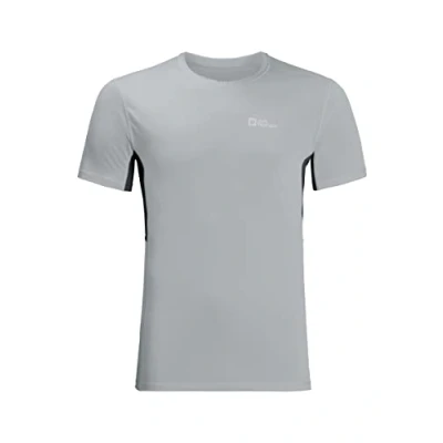 Abbildung von Jack Wolfskin Prelight Sport Tshirt, Herren, Größe: Medium, Silver grey