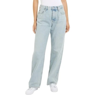 Abbildung von Tommy Hilfiger Loose Straight ELI Jeans Relaxed Fit, Damen, Größe: 33x28, Light blue denim