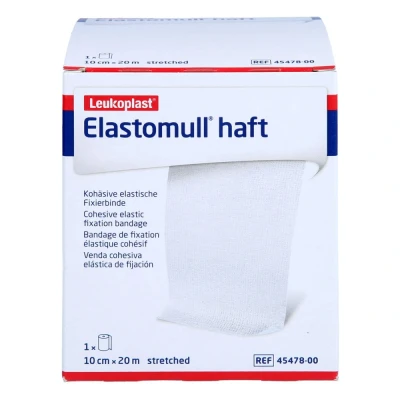 Abbildung von Elastomull haft 10 cmx20 m Fixierbinde