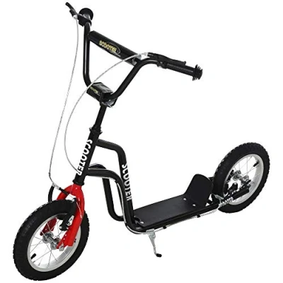 Abbildung von Kinderroller Lenker Verstellbar Scooter Tretroller Cityroller Kinder Roller Kickboard mit Luftreifen