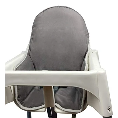 Abbildung von ZARPMA Sitzbezüge für Ikea Antilop Hochstuhl, waschbarer, faltbarer Bezug Baby Hochstuhlkissen