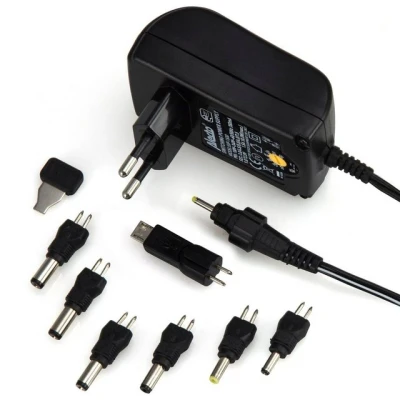 Abbildung von Alecto EUP 1500 Netzadapter &amp; Wechselrichter schwarz (230 V, 50 Hz, 1,5 A, schwarz)