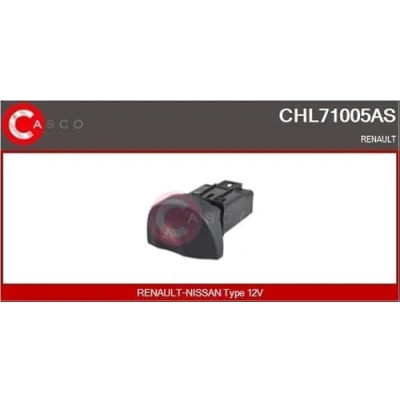 Abbildung von CASCO CHL71005AS Warnblinkschalter 8 polig 12V RENAULT: MEGANE 1 Cabriolet,