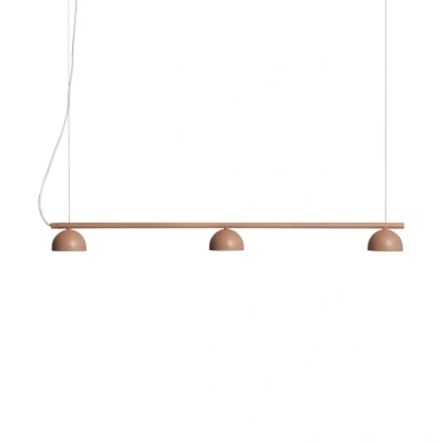 Abbildung von Northern Blush LED Hängeleuchte, 3 flg., beige