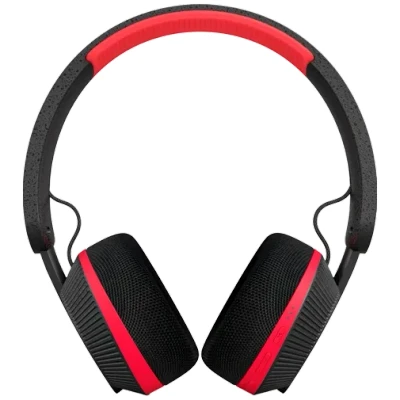 Abbildung von Philips TAA6219BK Solarbetriebene, selbstaufladende Over Ear Bluetooth Kopfhörer, 80 Stunden Batteriereserve, ideal für Training, Laufen und andere Sportarten, Schwarz Rot