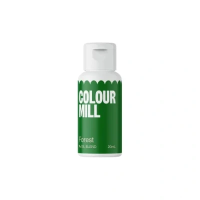 Abbildung von Colour Mill Oil Blend Forest Lebensmittelfarbe auf Ölbasis Lebensmittelfarben für Schokolade, Fondant, Cupcakes, Kuchen, Backen, Macaron Food Coloring Tortendeko 20ml