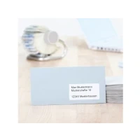 Abbildung von HERMA Adressetiketten 8842 weiß 88,9 x 46,6 mm