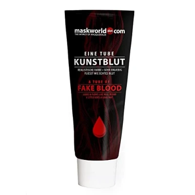 Abbildung von Maskworld Special Effect Kunstblut in der Tube Halloween Karneval Motto Party Horror Make Up 50ml