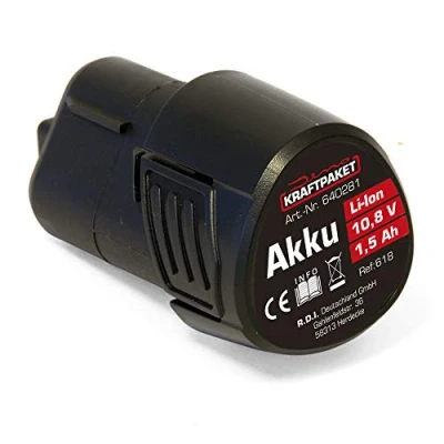 Abbildung von Dino KRAFTPAKET Akku 10,8V 1,5 Ah für Poliermaschine 640256 640281 Werkzeug 1.5 schwarz