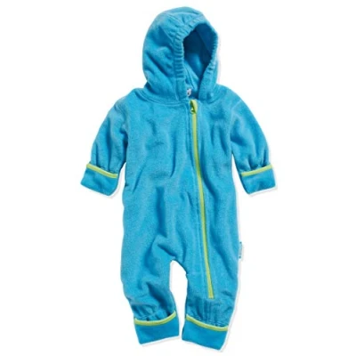 Abbildung von Playshoes Unisex Kinder Fleece Overall Jumpsuit, aquablau, 80