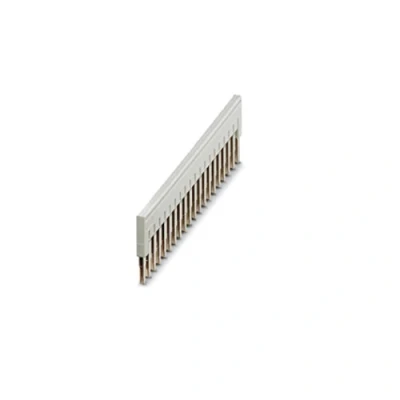 Abbildung von PHOENIX CONTACT FBS 20 5 GY Steckbrücke, 5.2mm Rastermaß, Polzahl, Grau, 10 Stück