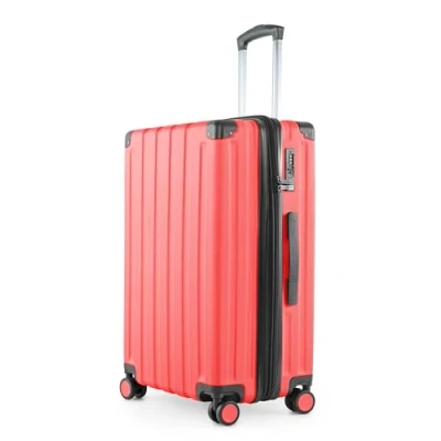 Abbildung von Hauptstadtkoffer Q Damm Mittelgroßer Hartschalenkoffer, TSA, 4 Rollen, Check In Gepäck mit 6 cm Volumenerweiterung, 68cm, 89 L, Koralle