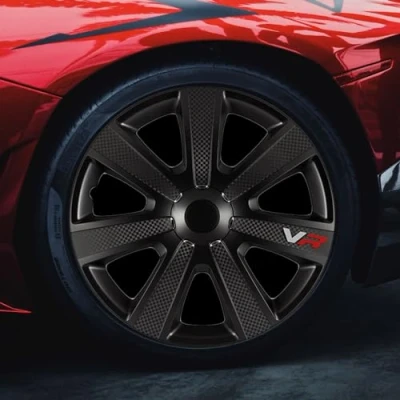 Abbildung von Radkappen Radzierblenden VR Black PRO (16 Zoll)