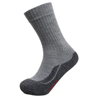 Abbildung von Falke Active WARM Anatomical Plush SOLE Socken für Kinder, Größe: 27 30, M.grey mel