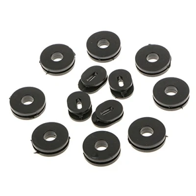 Abbildung von 12 Stk. Schwarzer Gummi Seitendeckel Lösen Zum Motorrad Auto GS125