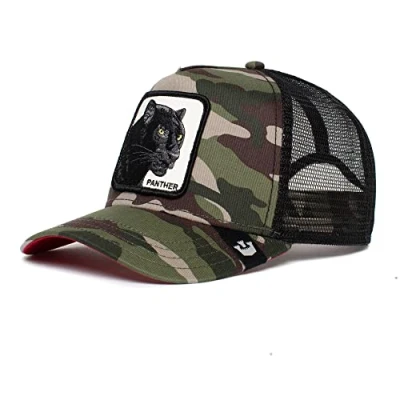 Abbildung von Goorin Bros Trucker Panther Camouflage Cap, Herren, Größe: One Size, Grün
