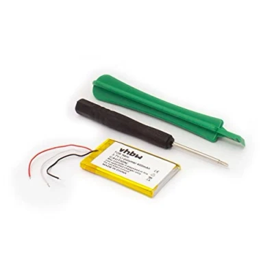Abbildung von vhbw 1x Akku kompatibel mit Apple iPod Nano A1137, 1. Generation, 1G, MA004LL/A MP3 Player Musik (400 mAh, 3,7 V, Li Polymer)