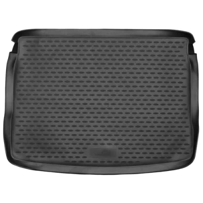 Abbildung von Walser XTR Kofferraumwanne kompatibel mit VW Golf 6 10/2008 12/2014, 100% passgenaue Antirutschmatte Auto, Gummimatte Kofferraum Schutzmatte, Anti Rutsch Matte Gummi, Auto Gummimatten
