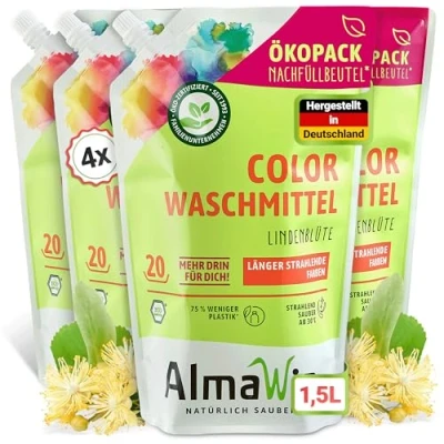 Abbildung von Almawin Waschmittel Color Lindenblüte 1,5L Colorwaschmittel