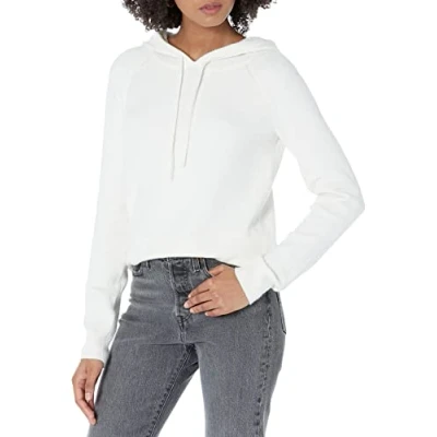 Abbildung von Amazon Essentials Damen Soft Touch Kapuzenpullover, Eierschalenweiß, M