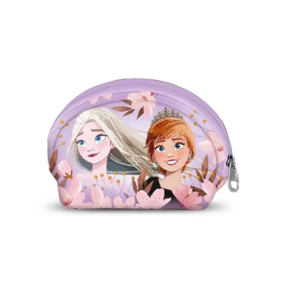 Abbildung von Disney Die Eiskönigin 2 (Frozen 2) Petal Casual Oval Geldbörse, Lila, 12 x 9 cm