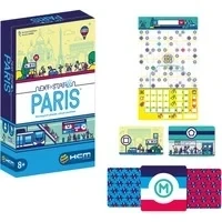 Abbildung von HCM Kinzel Next Station Paris Teil der Reihe Flip &amp; Write Plane das Pariser U Bahnnetz mit Geschick und Strategie deutsch 55223