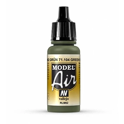 Abbildung von Vallejo Model Air Acrylfarbe, 17 ml Green Rlm 62