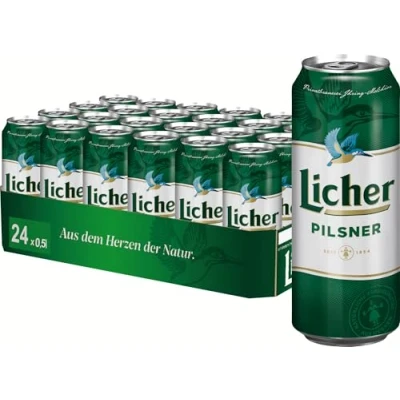 Abbildung von Licher Pilsener, EINWEG (24 x 0.5 l)