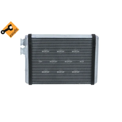 Abbildung von NRF 54380 Wärmetauscher mit Anbaumaterial ohne Leitung AUDI: A4 B8 Avant