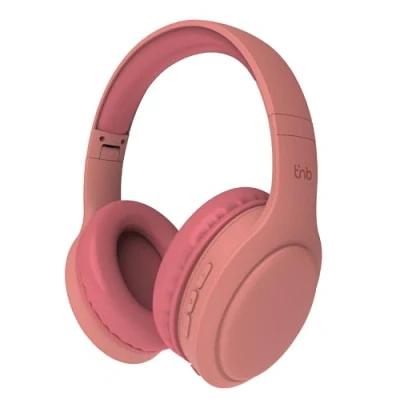 Abbildung von T&#039;nB Kabellose Kopfhörer, faltbar, Passive Rauschunterdrückung, mit Bluetooth Verbindung, Stereo Sound integriertem Mikrofon, Akkulaufzeit bis zu 30 Stunden Blau
