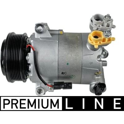 Abbildung von MAHLE ORIGINAL ACP 1206 000P Kompressor 7VS16ec 12 PAG 46 YF R 1234yf, 134a ohne Ölablassschraube FORD: FOCUS 3 Turnier, 3, Grand C Max