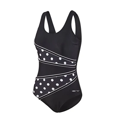 Abbildung von BECO Beermann Damen Badeanzug, C Cup Rock a Bella, schwarz, 50