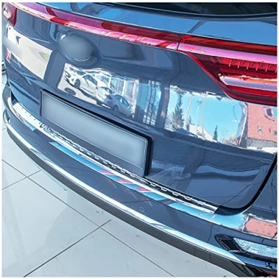 Abbildung von tuning art L368 Edelstahl Ladekantenschutz passend für Kia Sportage 4 QL 2018 2021, Farbe:Chrom